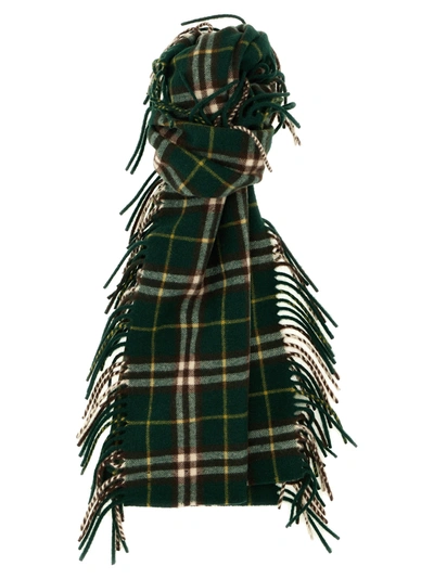 Burberry Check Scarf Scarves, Foulards Green