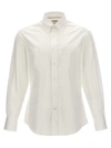 Brunello Cucinelli Men's Cotton Canvas Button-collar Dress Shirt