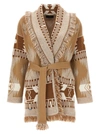 Alanui Icon Cashmere And Linen Blend Cardigan