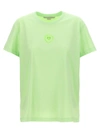 STELLA MCCARTNEY ICONIC MINI HEART T-SHIRT GREEN