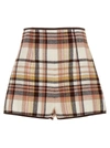 ZIMMERMANN MATCHMAKER CHECK DANCE BERMUDA, SHORT MULTICOLOR