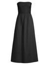 Faithfull The Brand Women's L'oasis Dominquez Midi-dress In Black