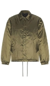 Saturdays Surf Nyc Cooper Quilted Lined Jacket In Army Green