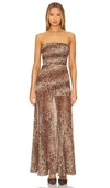 House Of Harlow 1960 X Revolve Imani Maxi Dress In Leopard
