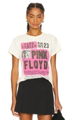 Daydreamer Pink Floyd 1973 Flyer Tour Tee In Stone Vintage