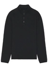 Rhone Gramercy Pullover In Black