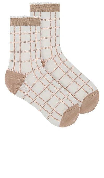 Casa Clara Ambrosia Sock In Neutral