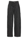 Rotate Birger Christensen Rotate Jeans With Sequined Stripes