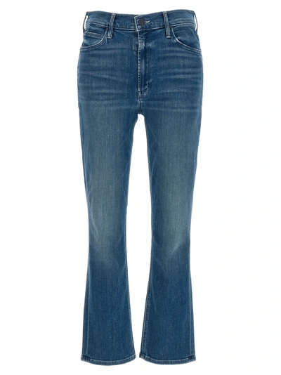 Mother The Mid Rise Dazzler Ankle Jeans Blue