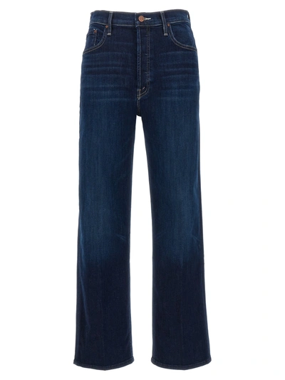 Mother The Rambler Ankle Jeans In Blue