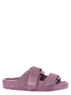 Birkenstock 1774 Uji Suede And Leather Slippers