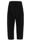 STELLA MCCARTNEY WITH FRONT PLEATS PANTS BLACK