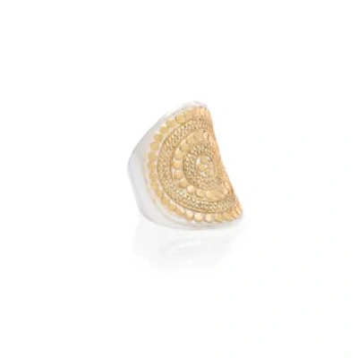 Anna Beck Saddle Ring In Gold