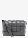 Bottega Veneta Padded Cassette In Gray