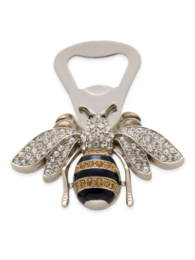 Joanna Buchanan Stripey Bee Bottle Opener In Gold/silver