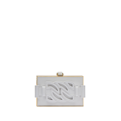 Casadei Metallic Bag - Woman  White Qt