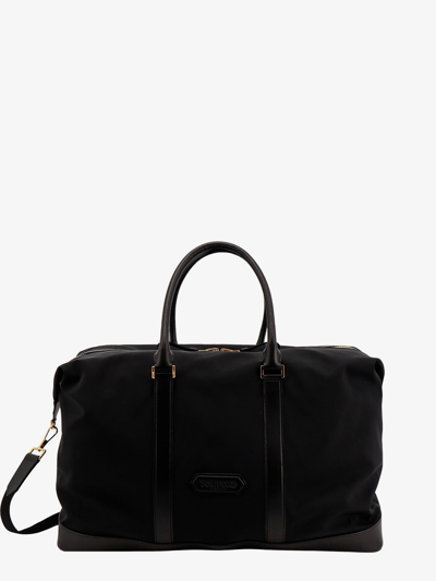 Tom Ford Man Duffle Bag Man Black Travel Bags