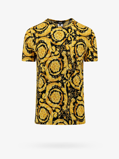 Versace Man T-shirt Man Gold T-shirts