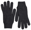 DOLCE & GABBANA GRAY VIRGIN WOOL KNIT HANDS MITTEN MEN GLOVES