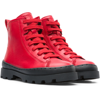 Camper Boots For Boys In Red