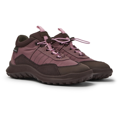 Camper Kids' Boots For Girls In Purple,brown