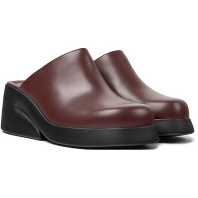 Camper Formal Shoes For Women In Burgundy