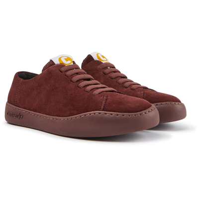 Camper Trainers For Women In Burgundy