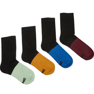 Camper Unisex Socks In Black,green,burgundy