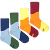 Camper Unisex Socks In Yellow,orange,blue