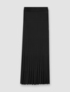 Joseph Merino Rib Skirt In Black