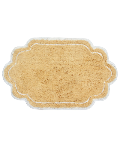 Home Weavers Allure Bathroom Rug, 24" X 40" In Butter