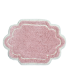 Home Weavers Allure Bathroom Rug, 17" X 24" In Pink