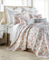 LEVTEX PIPPA PAINTERLY FLORAL 3-PC. QUILT SET, KING