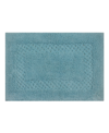 Home Weavers Classy Bath Rug, 17" X 24" In Aqua