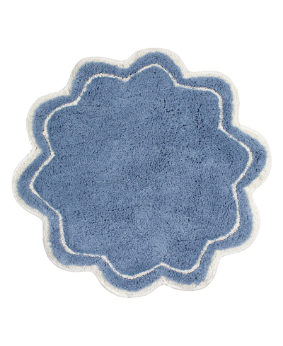 Home Weavers Allure Bathroom Rug, 30" Round In Gray