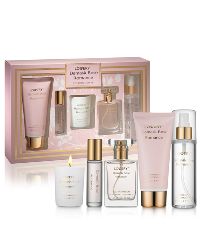 Lovery 5-pc. Damask Rose Romance Body Care Set In No Color