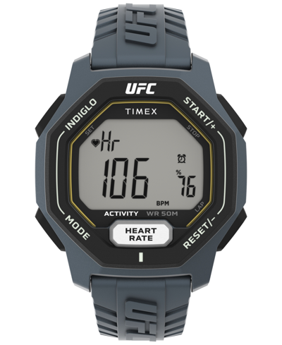 Timex Ufc Men's Spark Digital Gray Polyurethane Watch, 46mm