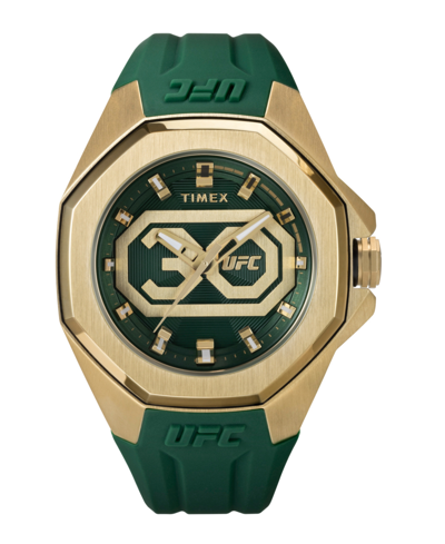 Timex Ufc Men's Pro Analog Green Resin Watch, 44mm