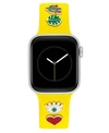 WITHIT YELLOW SMOOTH SILICONE BAND WITH BAND CANDY HOPE CHARMS