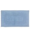 Home Weavers Opulent Reversible Bath Rug, 21" X 34" In Blue