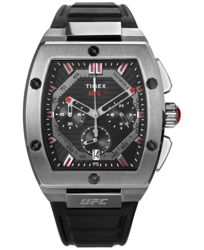 Timex Ufc Men's Beast Analog Black Silicone Watch, 51mm