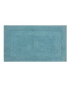 Home Weavers Classy Bath Rug, 21" X 34" In Aqua