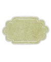 Home Weavers Allure Bathroom Rug, 21" X 34" In Green