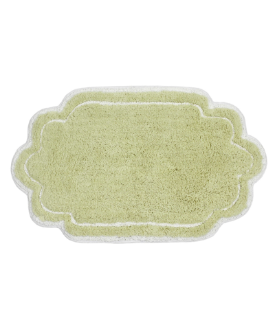 Home Weavers Allure Bathroom Rug, 21" X 34" In Green