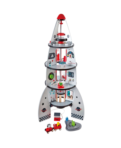 Hape Kids' Four-stage Rocket Ship Playset In Multi