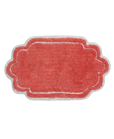 Home Weavers Allure Bathroom Rug, 24" X 40" In Coral