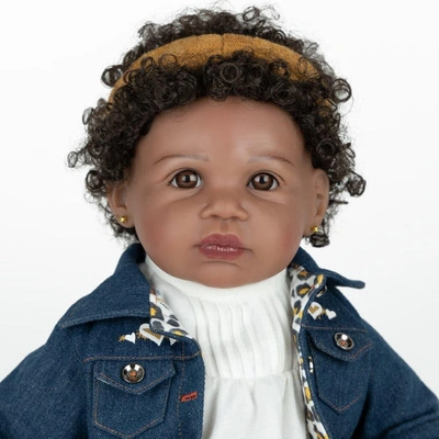Jannie De Lange Paraidse Galleries Chic Little Toddler Girl Doll,  Designer's Doll Collections