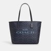 COACH OUTLET CITY TOTE IN SIGNATURE CANVAS