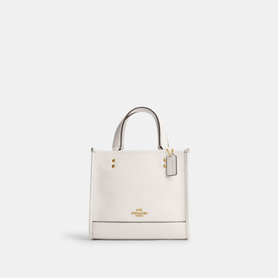 Coach Outlet Dempsey Tote 22 In White