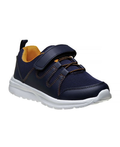 Avalanche Kids' Big Boys Casual Sneakers In Navy,orange